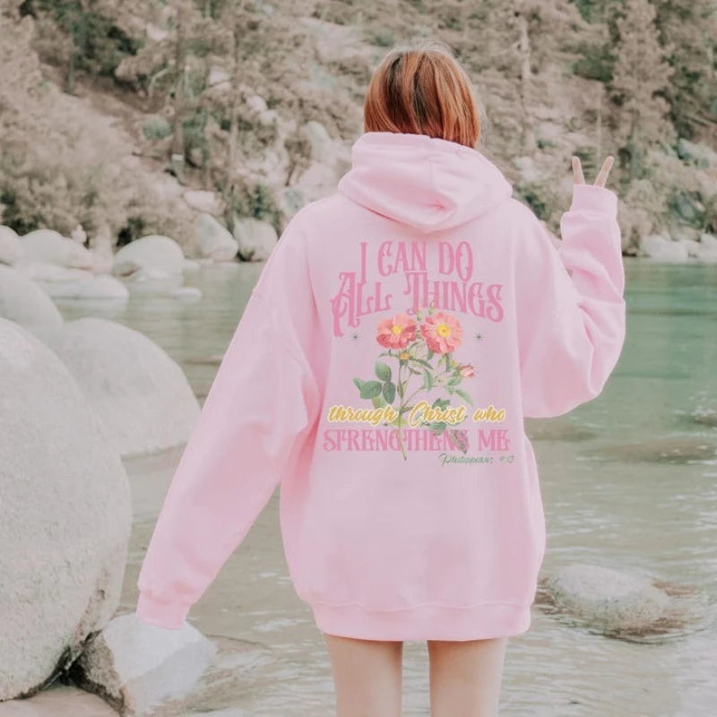 Philippians 4:13 Christian Hoodie