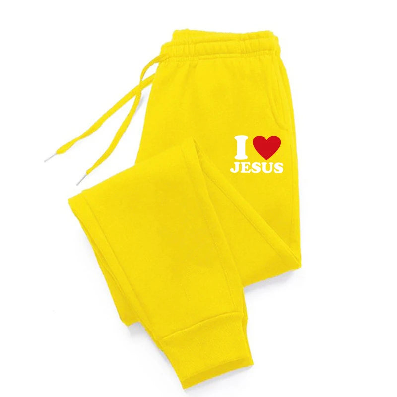 I LOVE JESUS Sweatpants