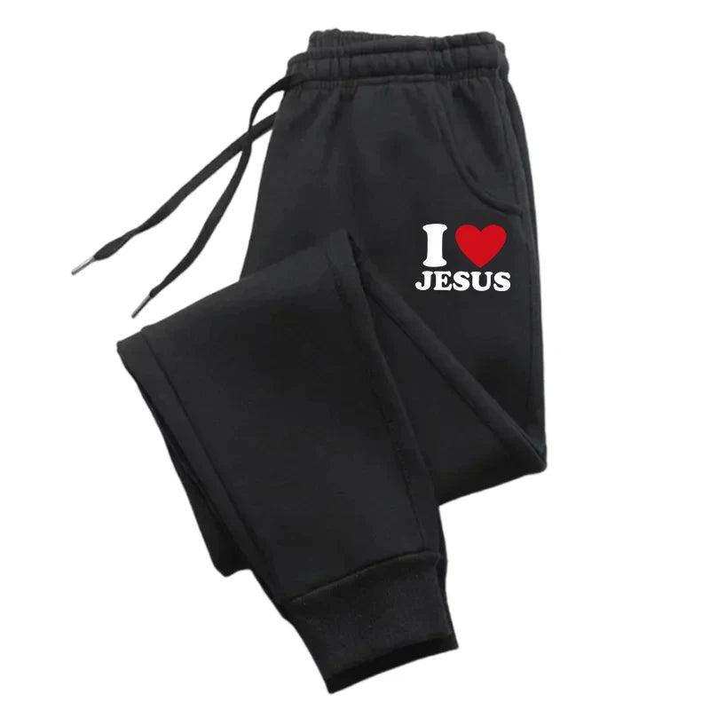 I LOVE JESUS Sweatpants