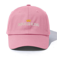 JESUS IS KING Baseball Cap