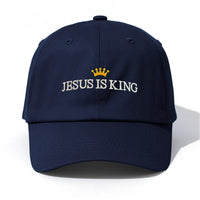 JESUS IS KING Baseball Cap