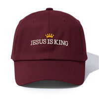 JESUS IS KING Baseball Cap