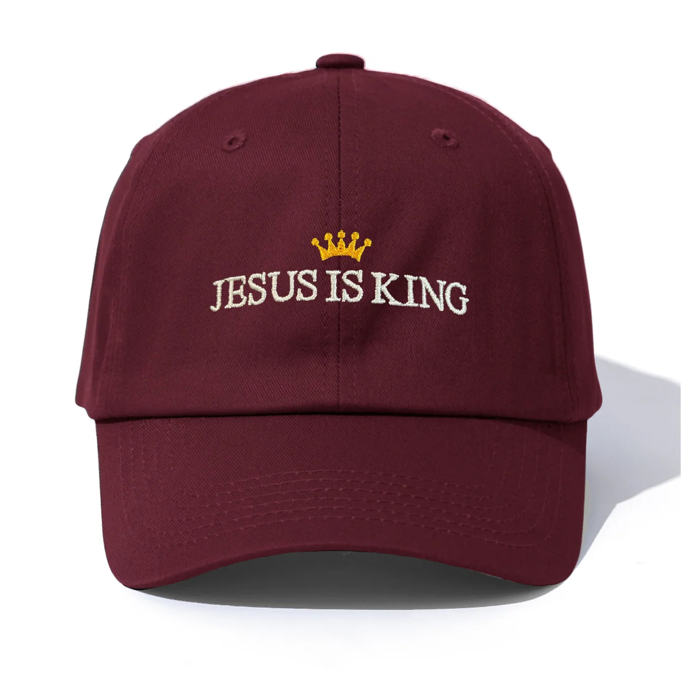 JESUS IS KING Baseball Cap