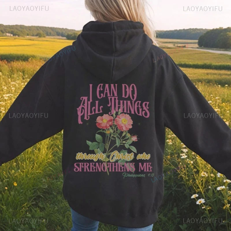Philippians 4:13 Christian Hoodie