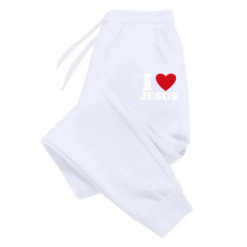 I LOVE JESUS Sweatpants