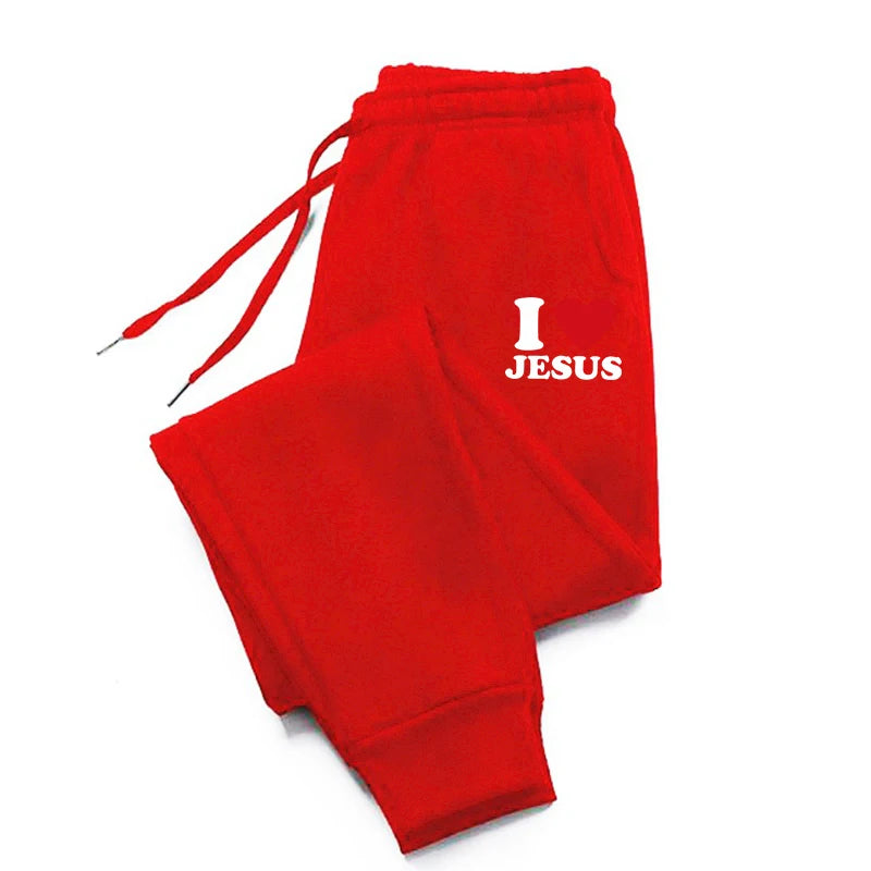 I LOVE JESUS Sweatpants