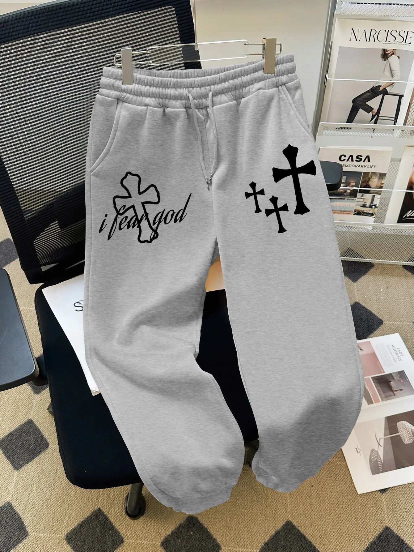 I NEED GOD Christian Sweatpants for Men