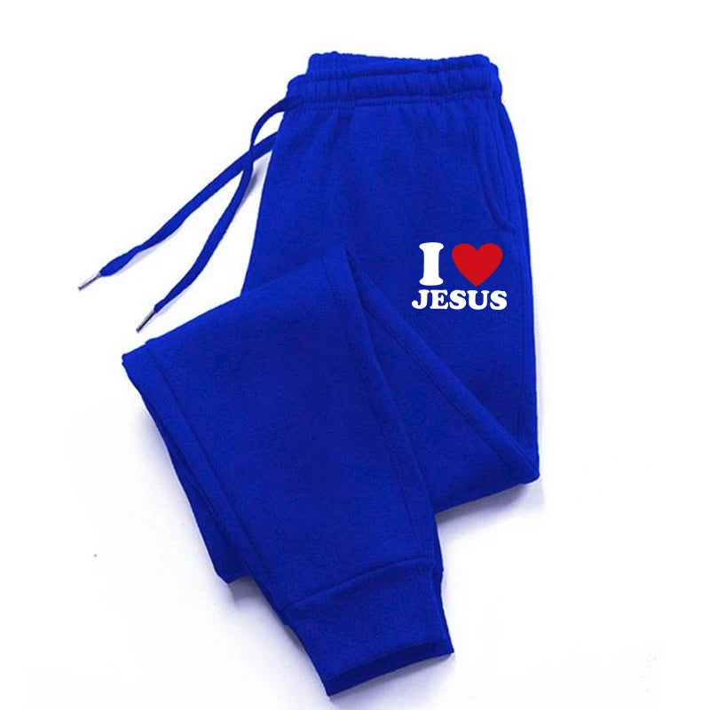 I LOVE JESUS Sweatpants