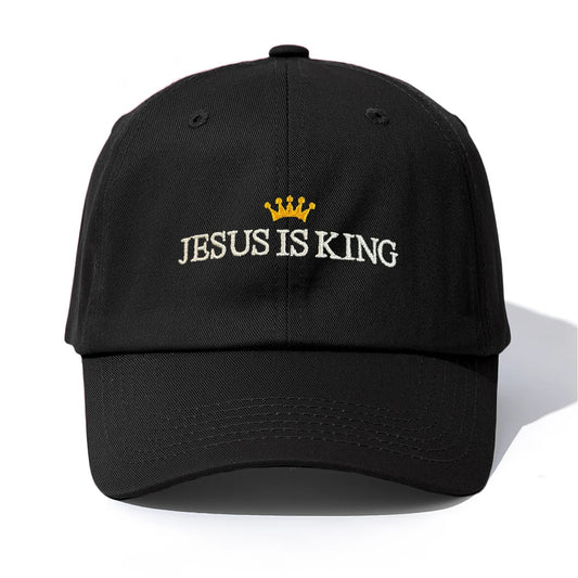 JESUS IS KING Baseball Cap