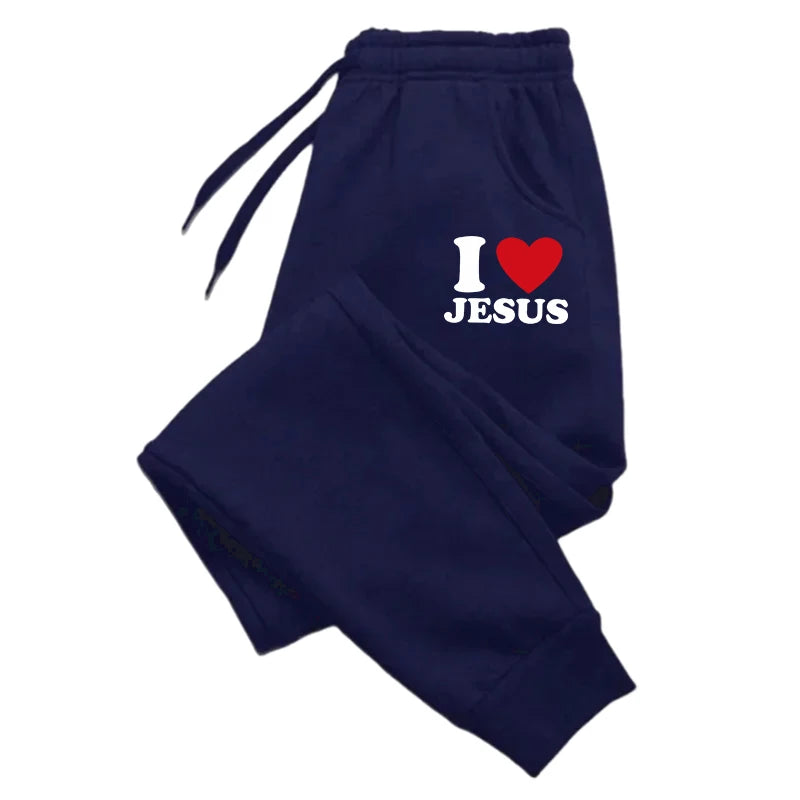 I LOVE JESUS Sweatpants