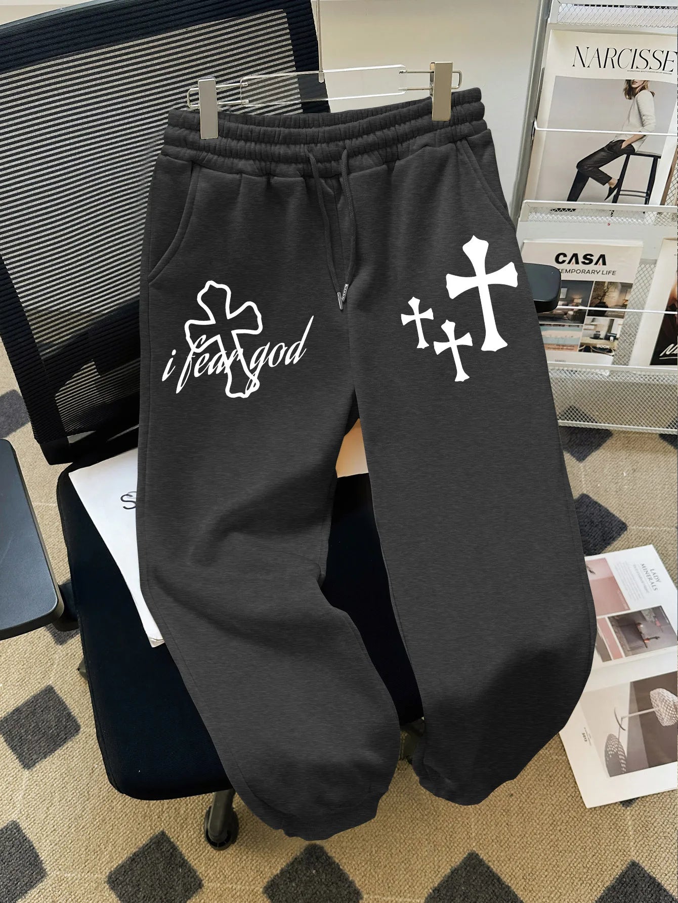 I NEED GOD Christian Sweatpants for Men