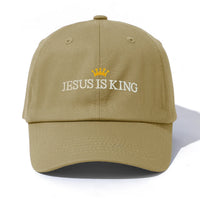 JESUS IS KING Baseball Cap